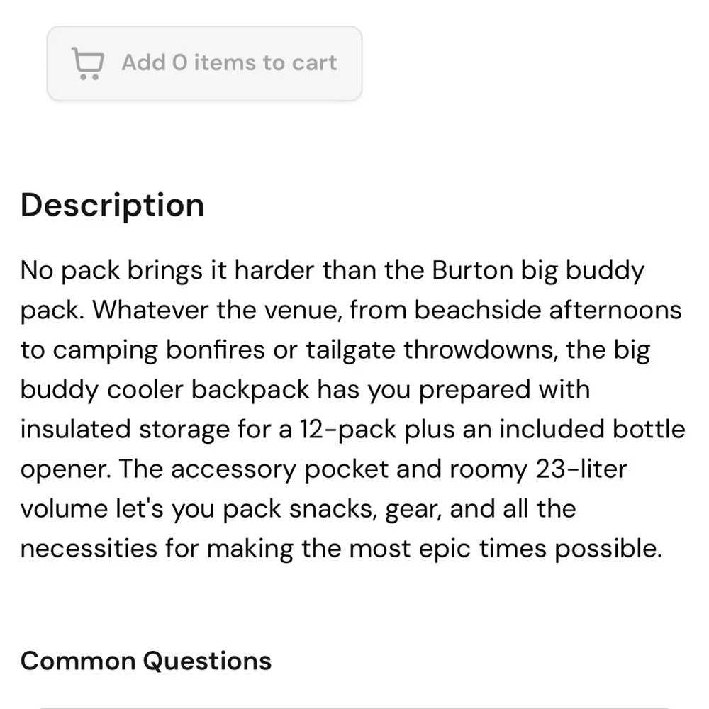 Burton preowned very