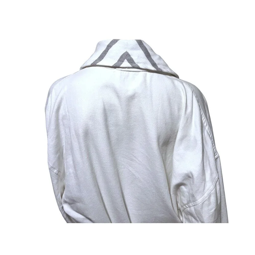 Turkish Cotton Robe L XL 100% Cotton Hammam Resort Cruise Spa Beach Gym