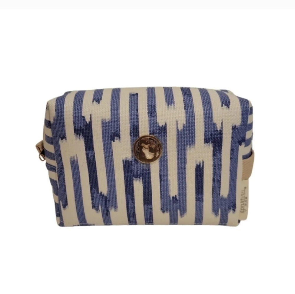 Spartina 449 Cosmetic Case Oyster Alley NEW
