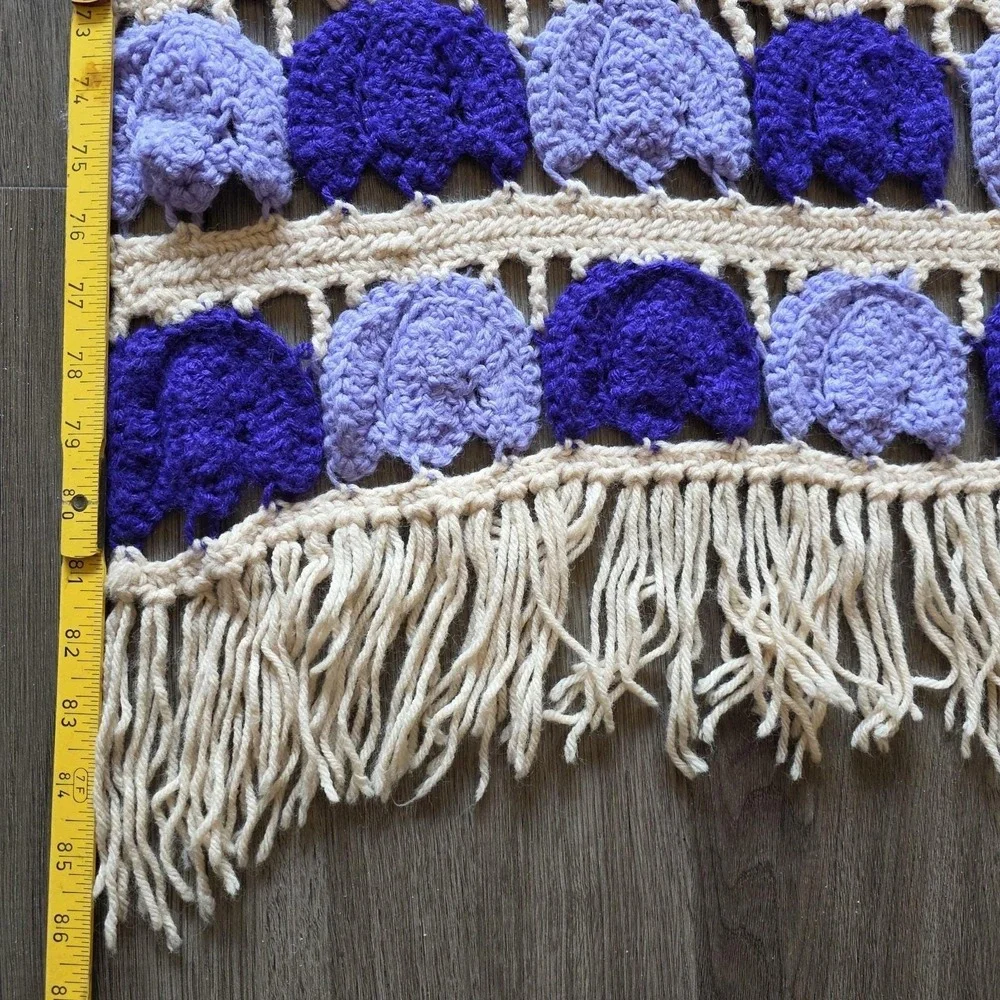 Handmade vintage crochet