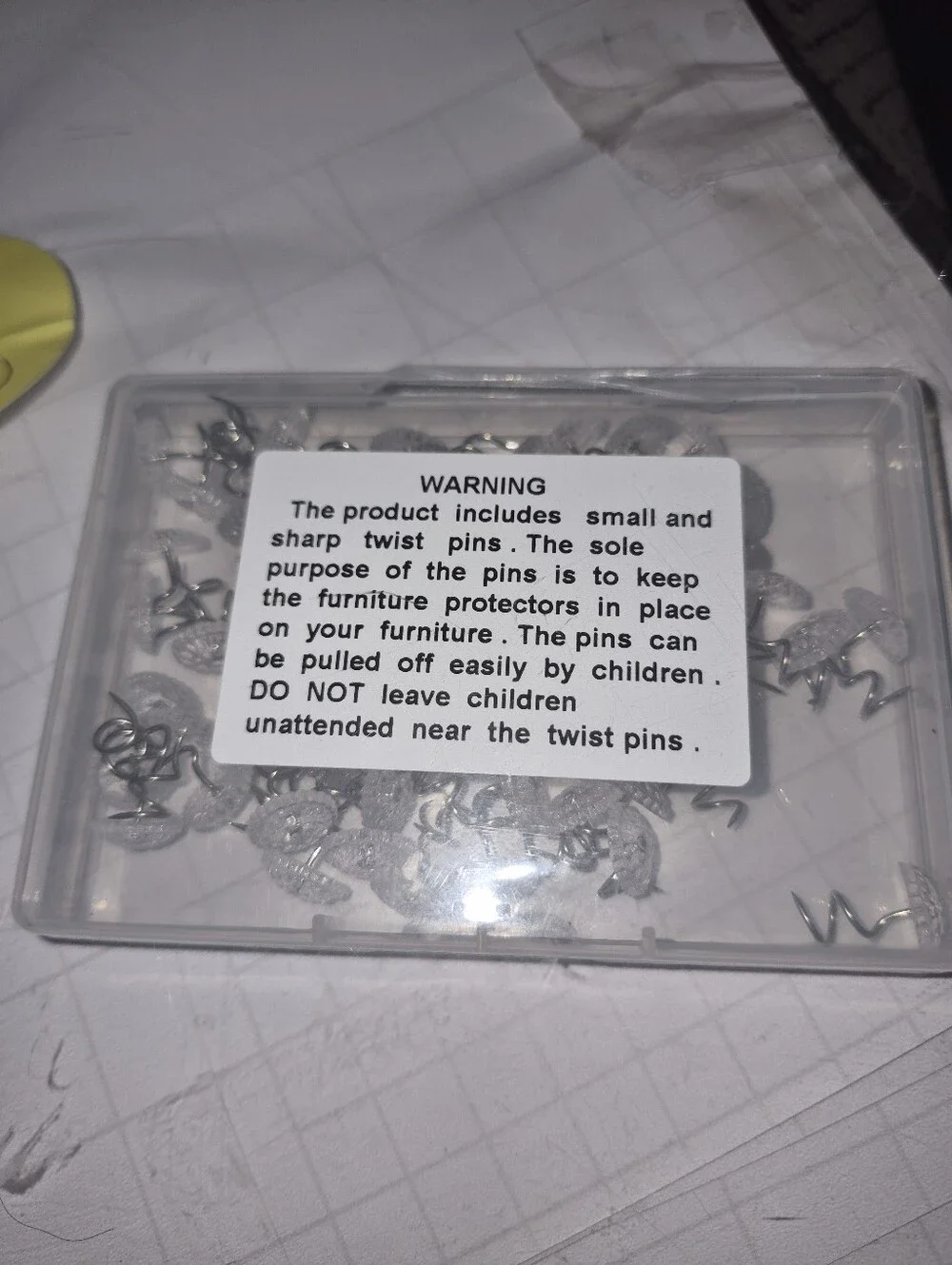 Furniture Protectors - Clear (12 Pack)