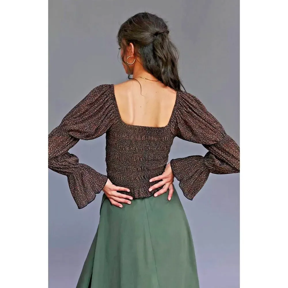 Anthropologie sale metalized deeper