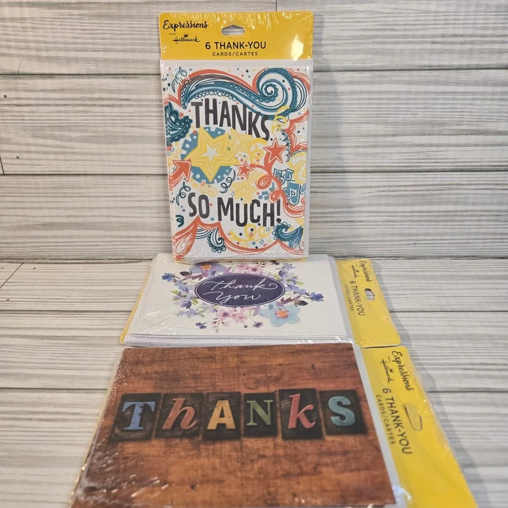 Expressions from Hallmark letter items