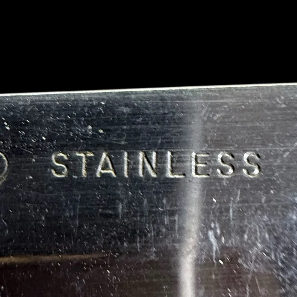 Ekco Vanadium Knife Stainless Serrated Made in the USA Vintage 13