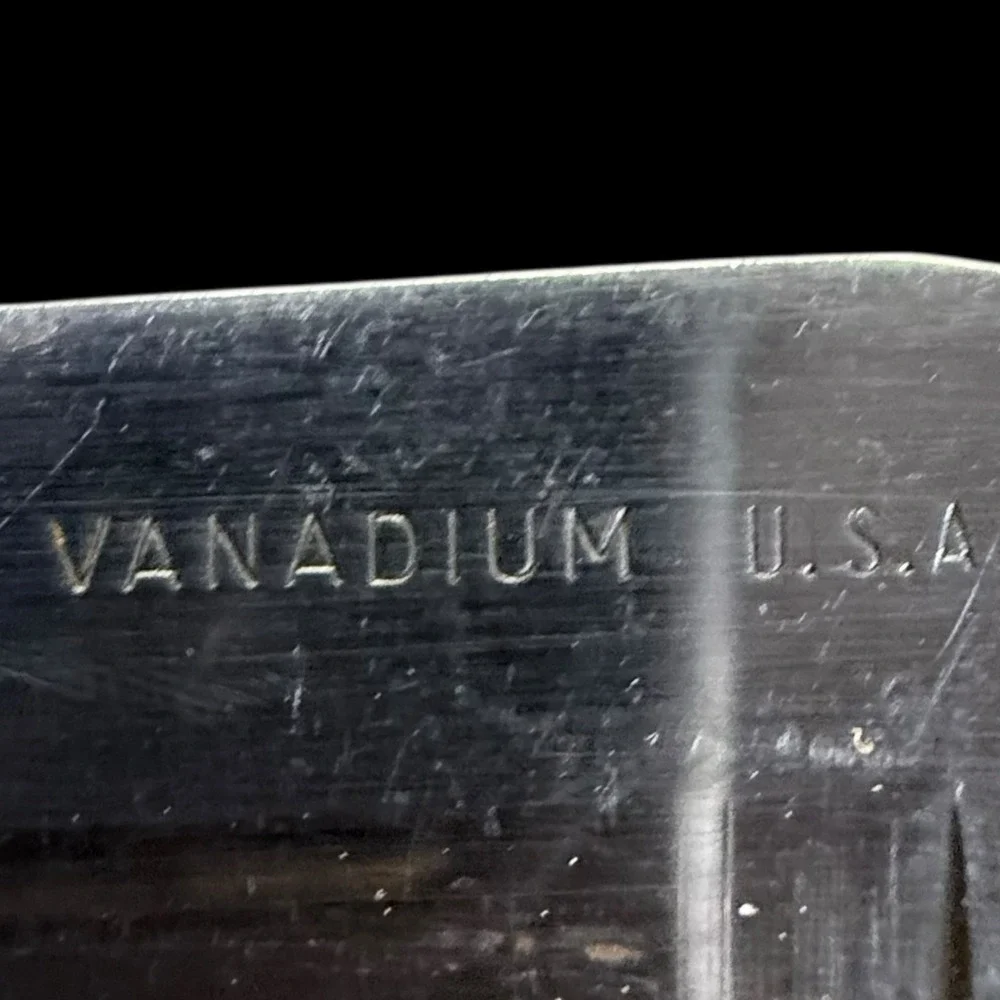 Ekco Vanadium Knife Stainless Serrated Made in the USA Vintage 13