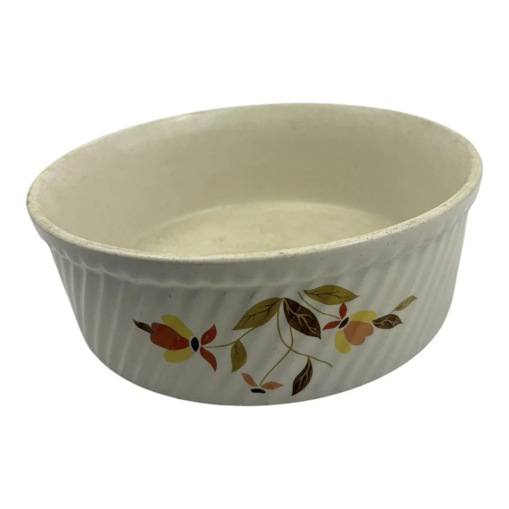 Vintage Hall's Superior Autumn Leaf Jewel Tea 8