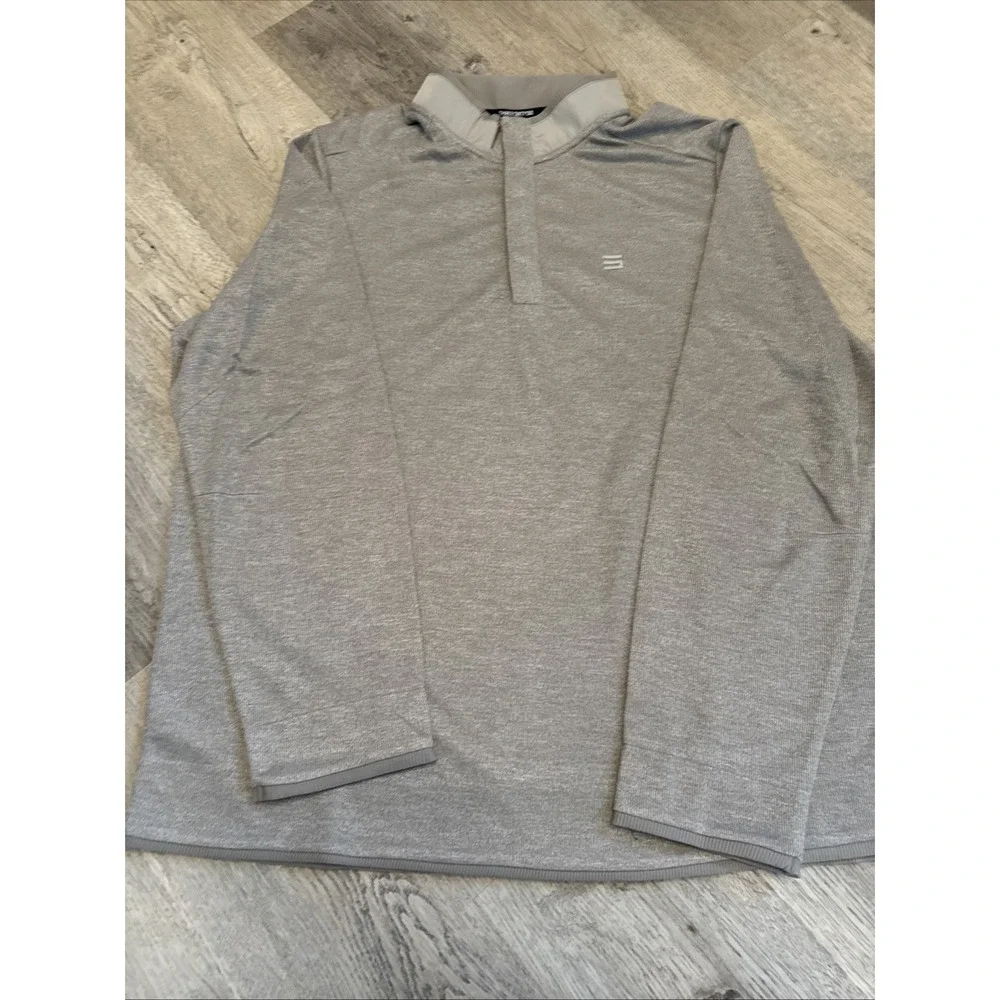 Three Sixty Six long‎ sleeve men's 2XL lightweight Spring sweater Khaki 366