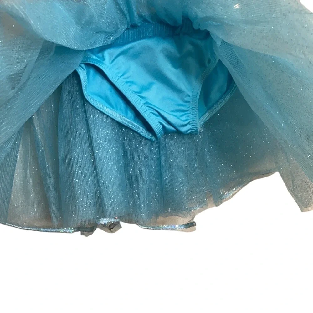 Weissman Pocket Full of Posies  dance leotard recital girls size IC  Style‎ 9100