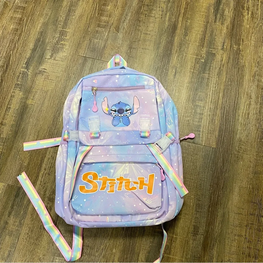 Stitch Kids‎ Backpack - Purple New