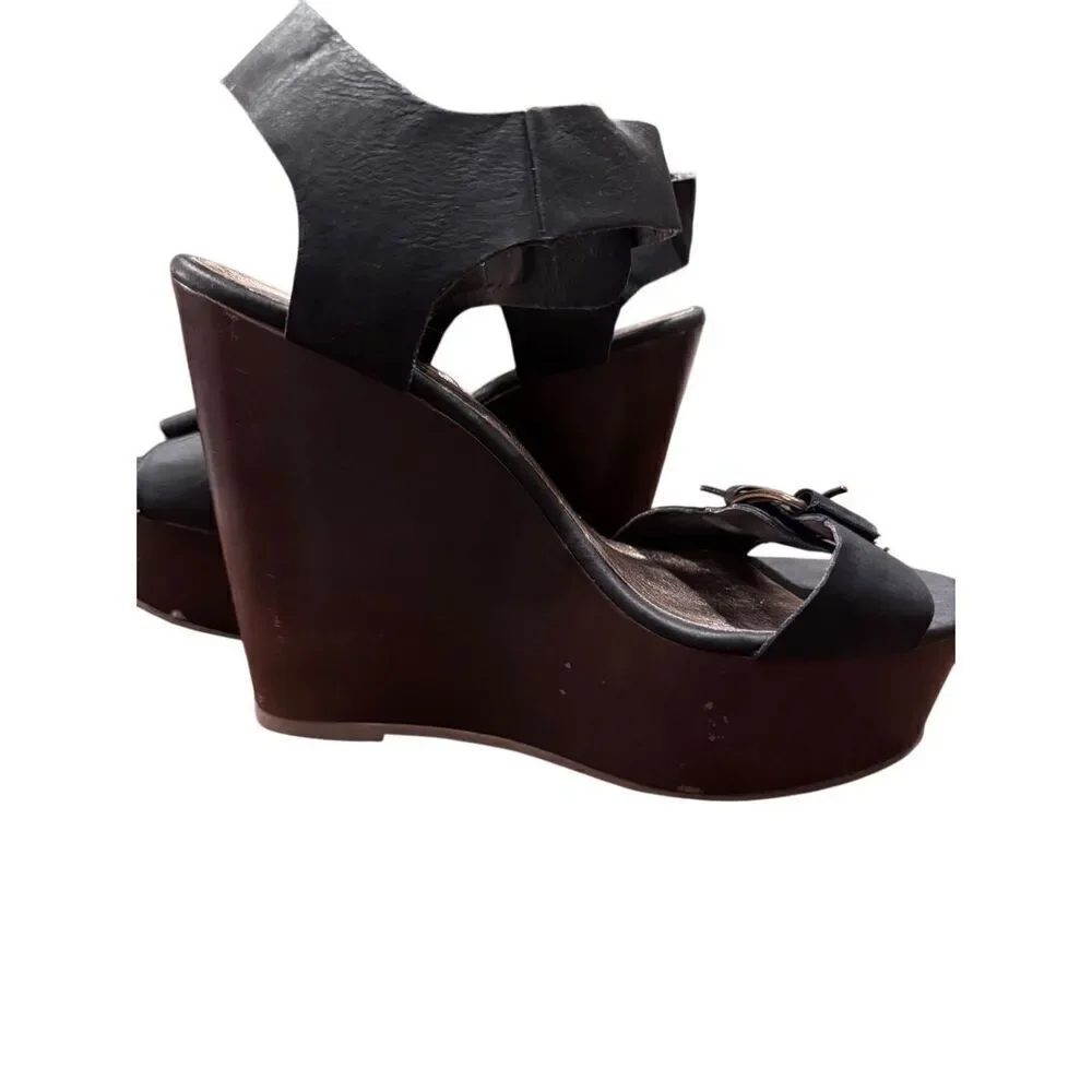 Madden Girl black faux