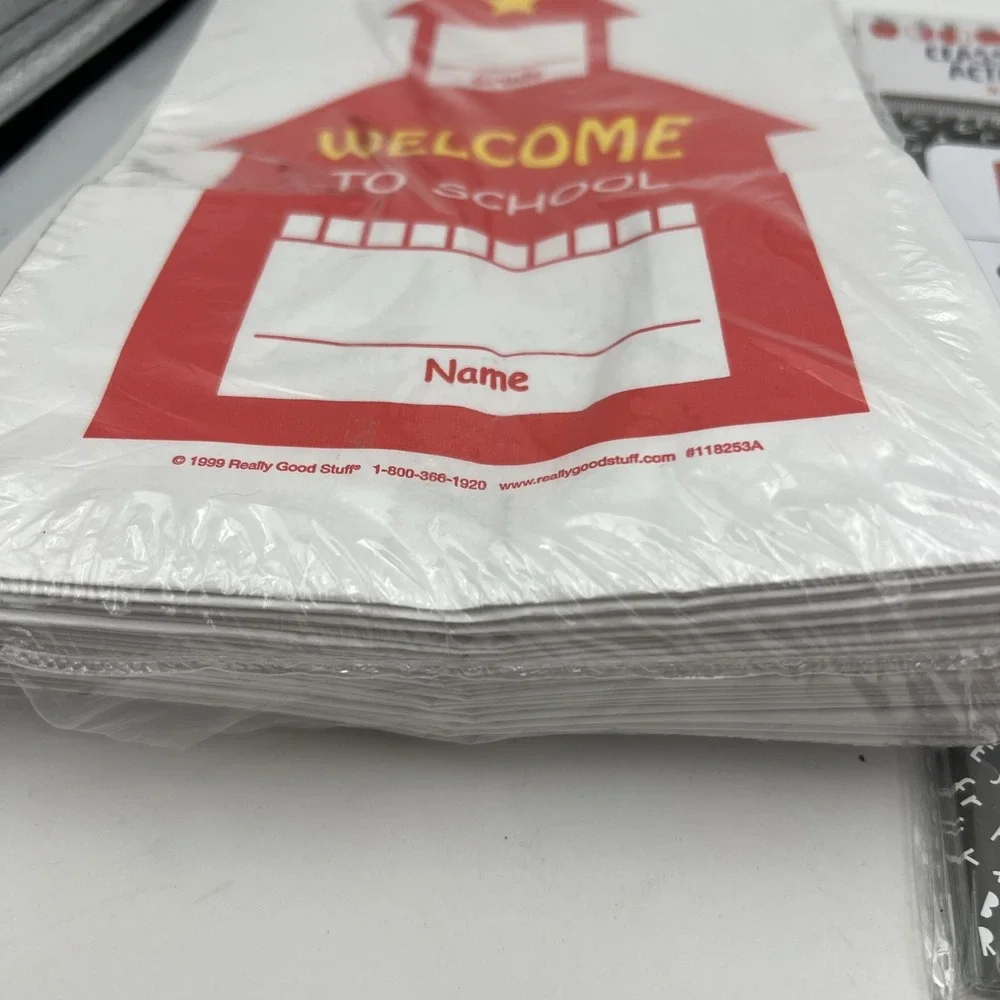 Back to School Bundle K-5th grade - 30 Welcome Bags - Games- 2 pks. Of Banners