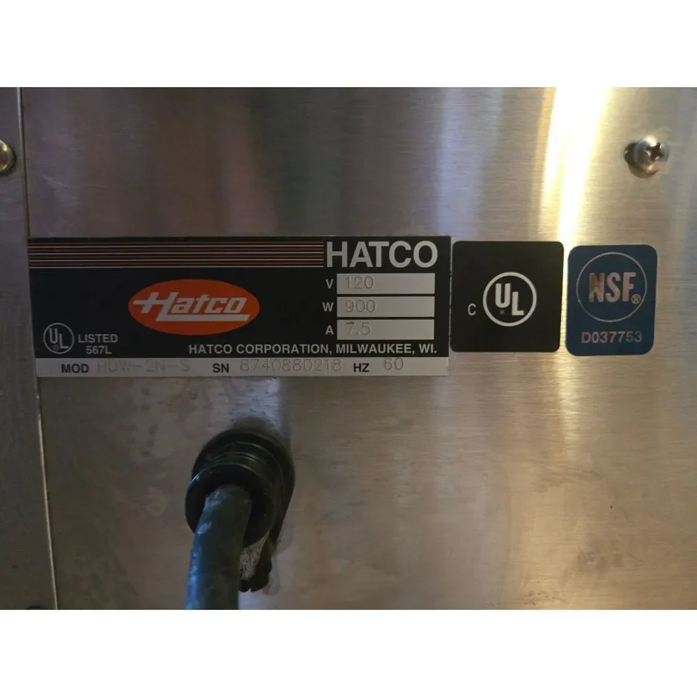 hatco hdw 2n