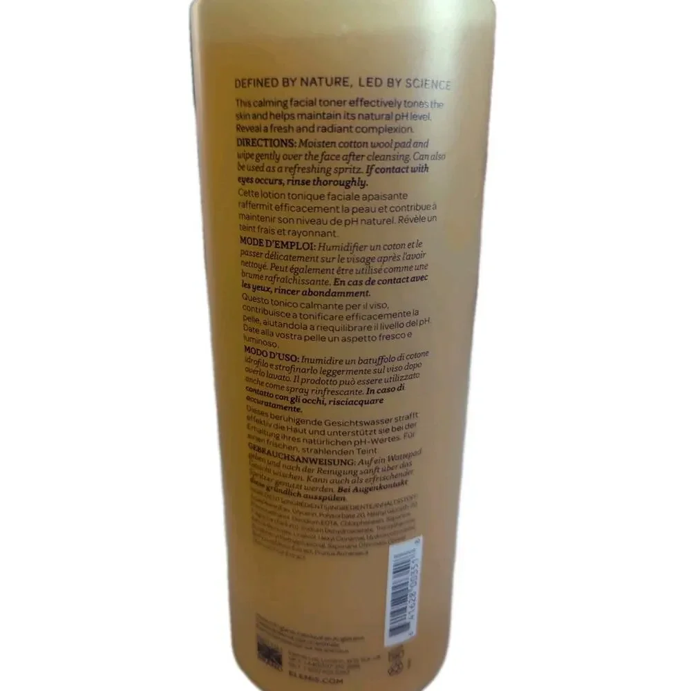 Elemis Soothing Apricot Toner 13.5 oz 400ml Calming Facial Toner Large Skincare