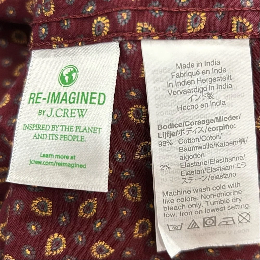 J. Crew stylish maroon