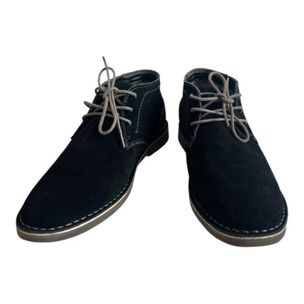 Kenneth Cole Reaction Desert Wind Black Suede Chukka Boots Men’s US 11