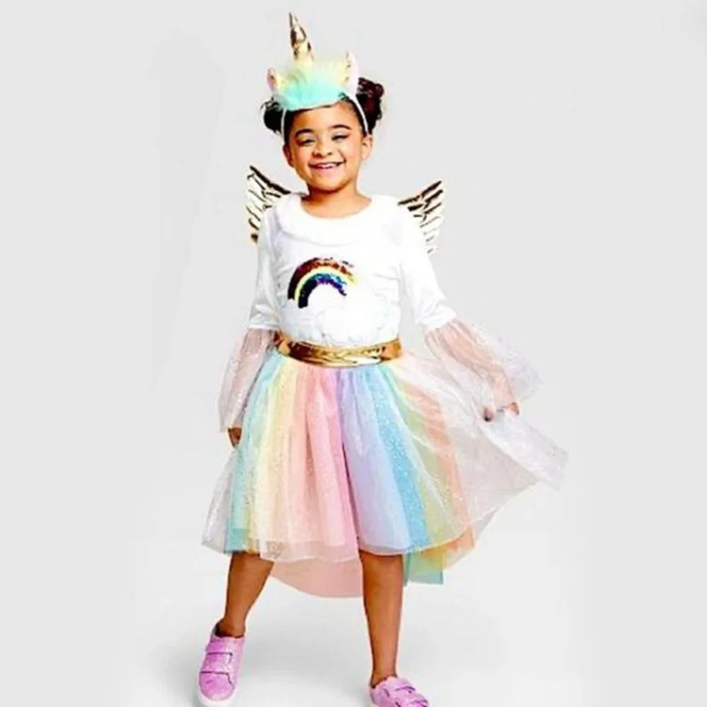 N/A girls rainbow