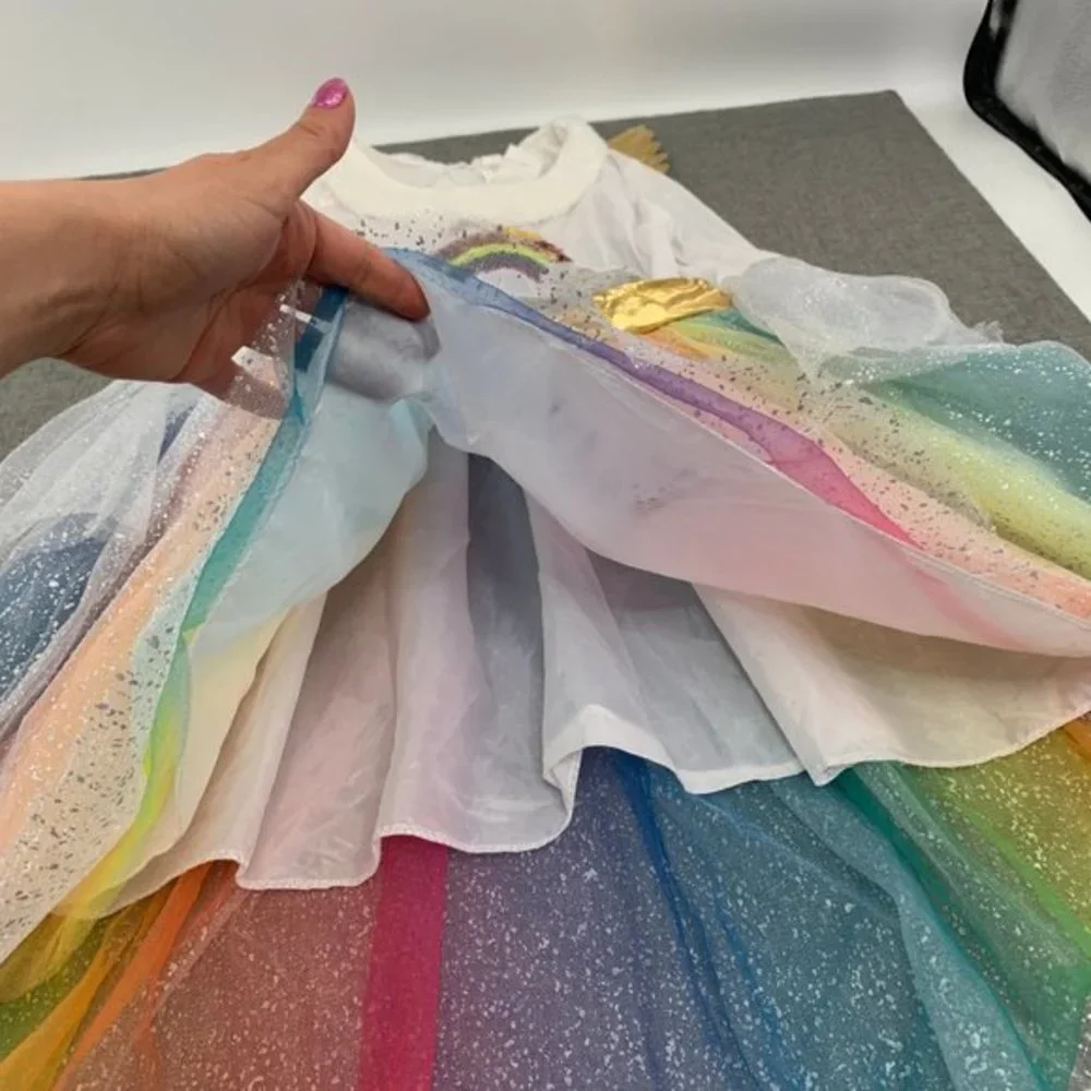 N/A girls rainbow