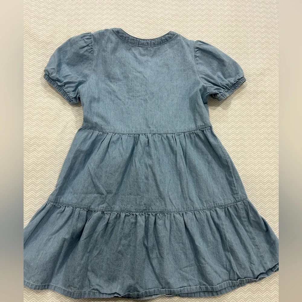 GAP Chambray Buttoned Girls Dress