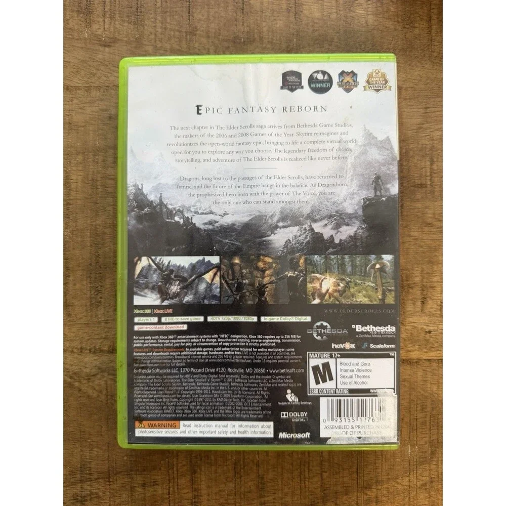 Xbox elder scrolls
