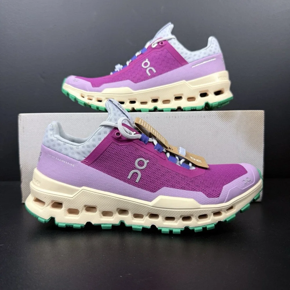 On Cloud Womens Cloud Ultra size 5 Rhubarb Ray Pink Purple Athleisure 44.98321