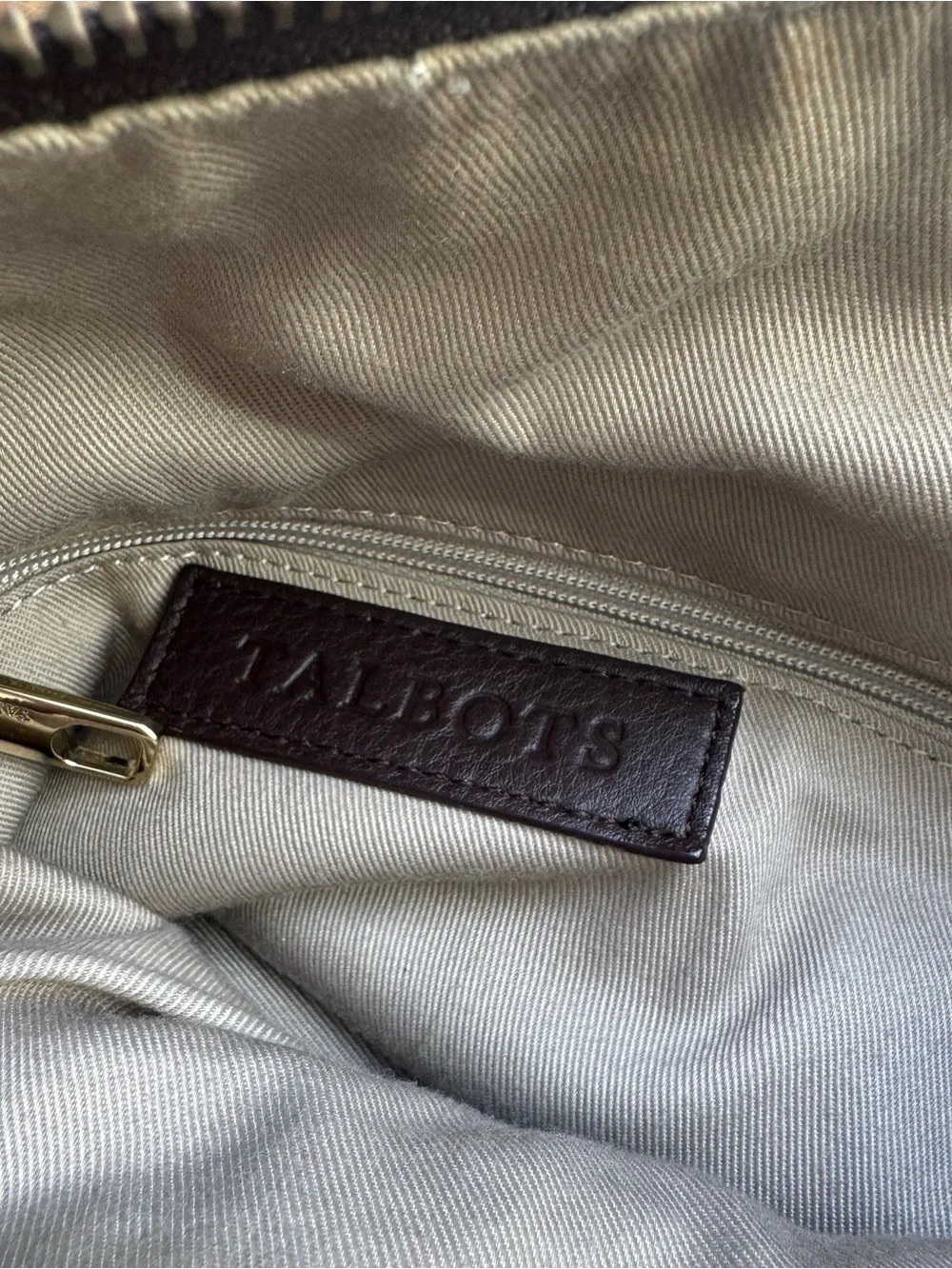 Talbots brown 100%