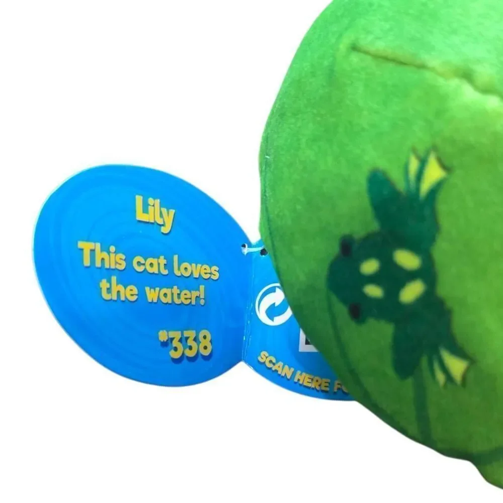 Cats VS Pickles Lily #338 Bean Bag NWT
