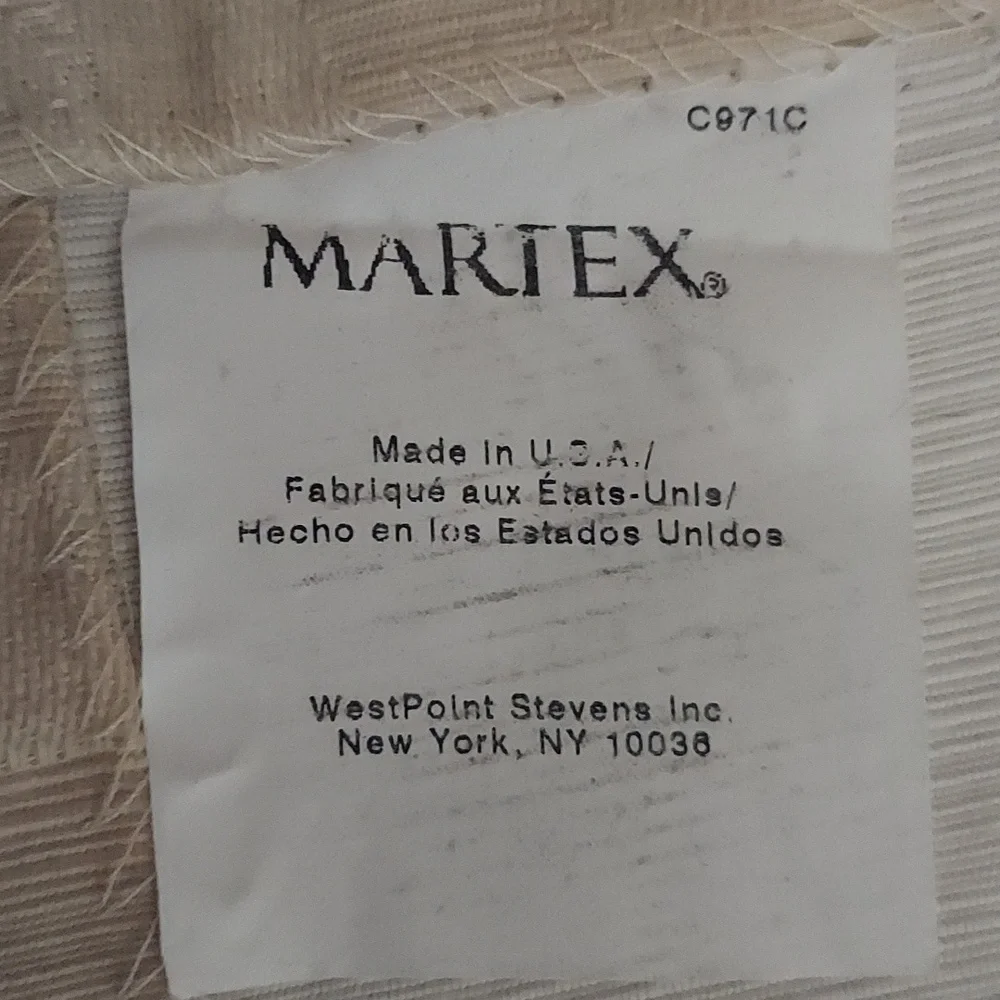 Martex patchwork tab