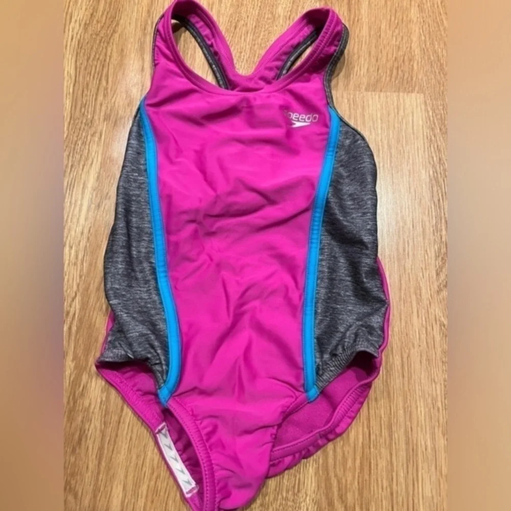 Speedo one piece toddler‎ swimsuit size 5