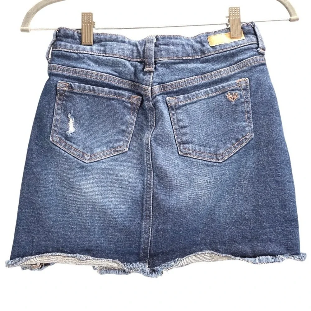 Justice distressed denim