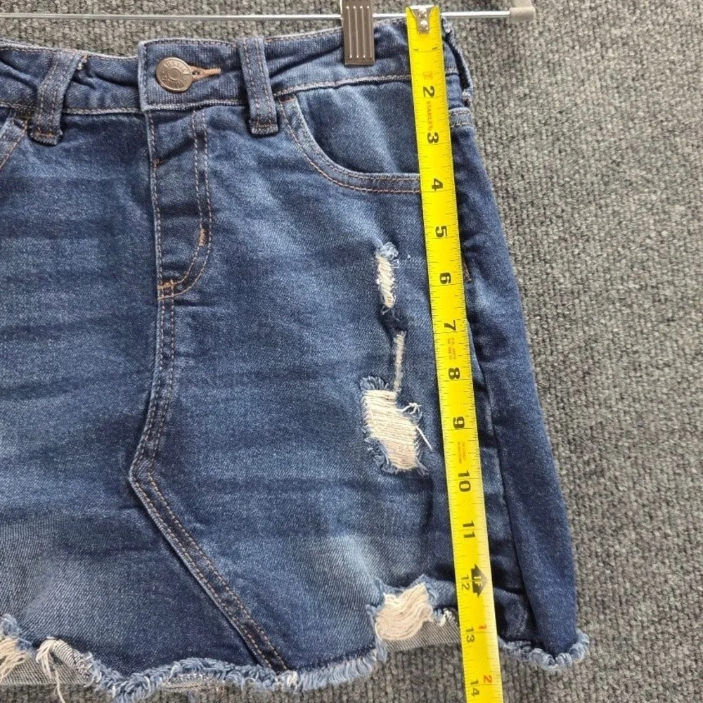 Justice distressed denim