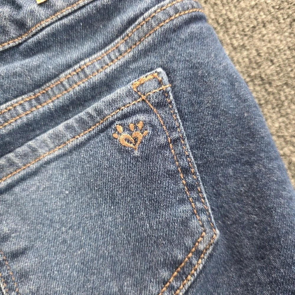 Justice distressed denim