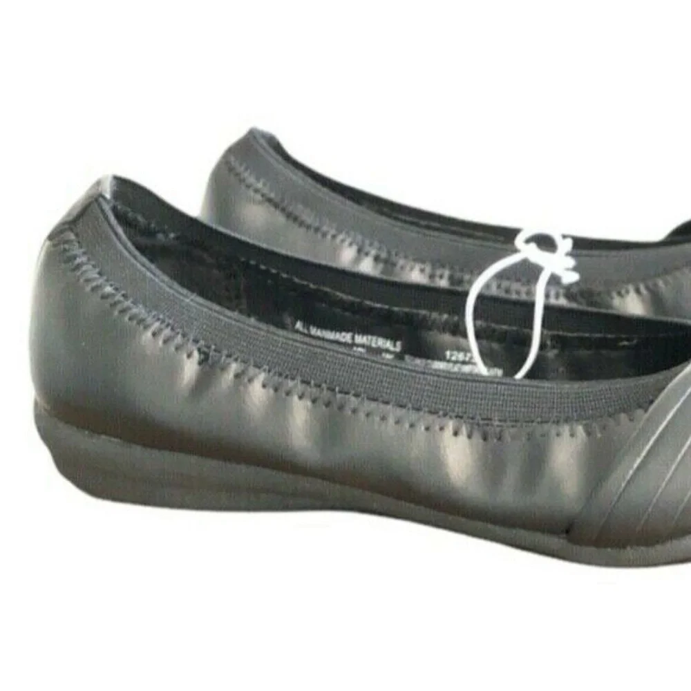 BASIC EDITIONS Shoe Bundle Girls Size 2M/3M Black Mary Jane Style Flats Bundle