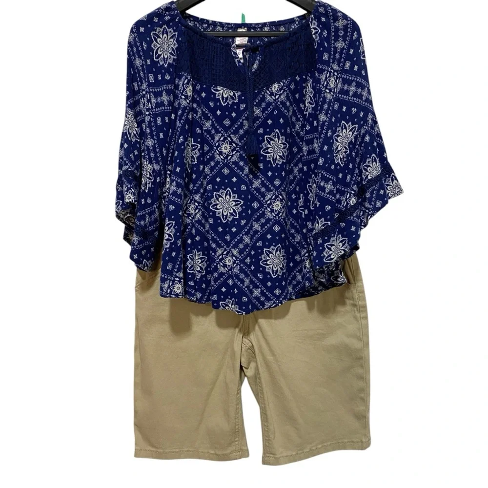 Justice top shorts