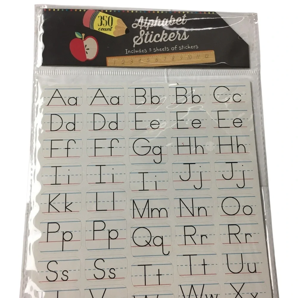 Target alphabet number