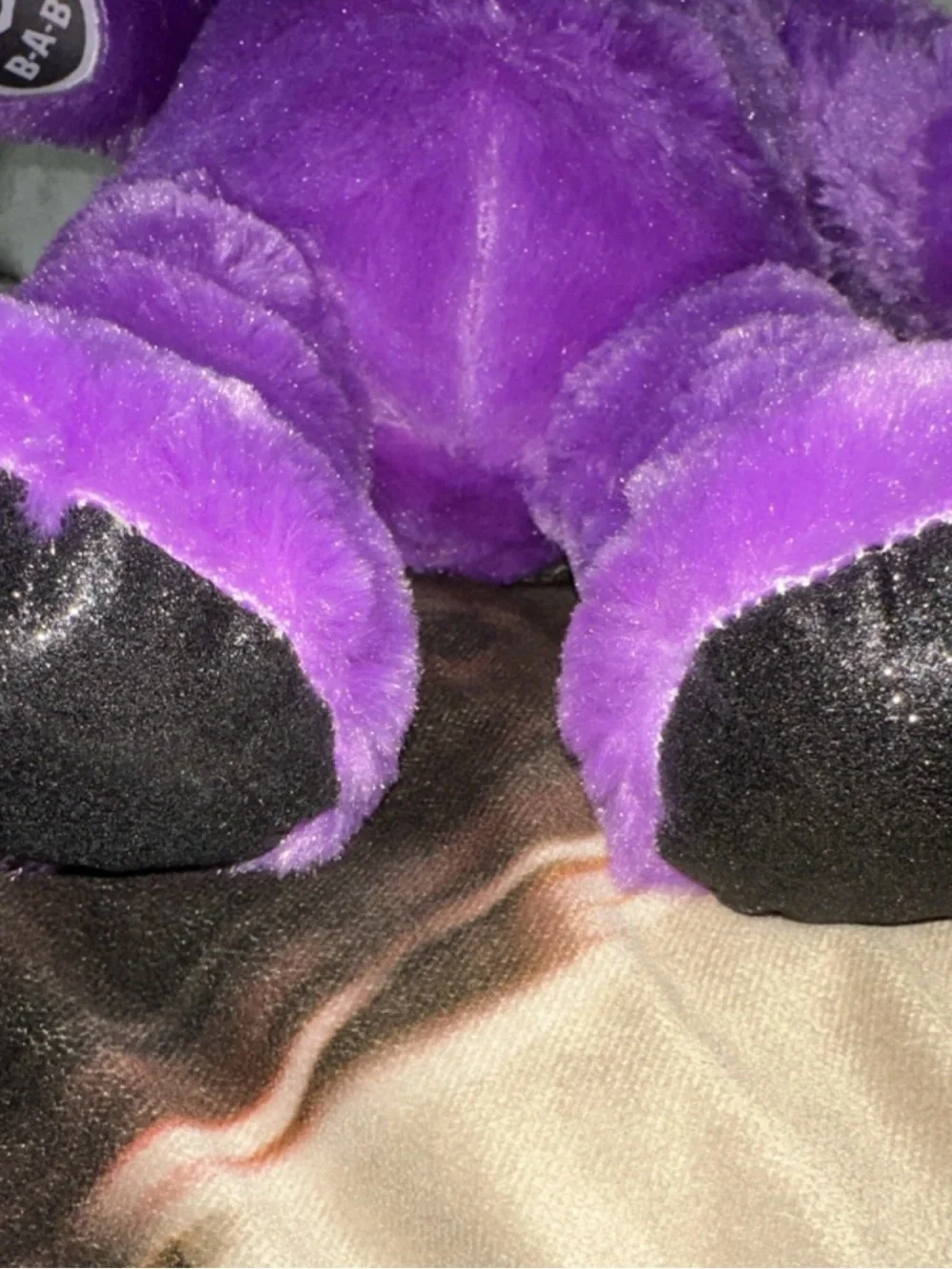 Build-A-Bear soft purple