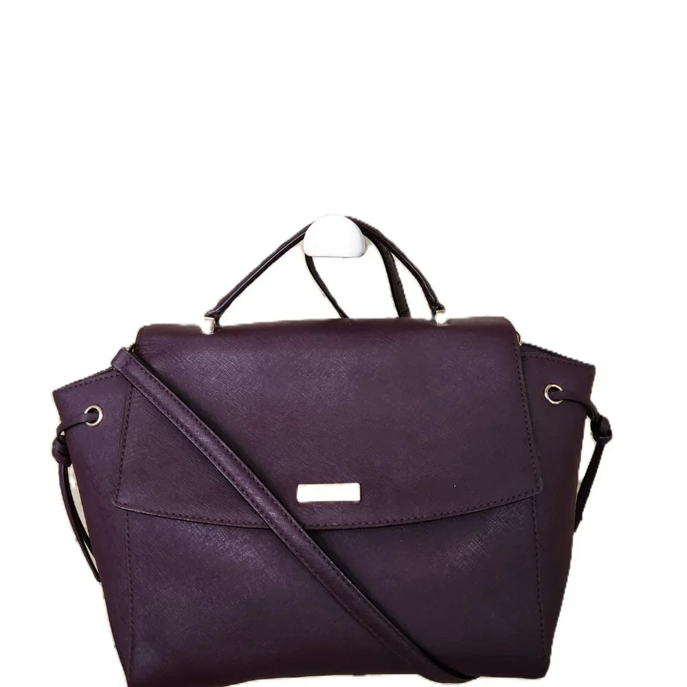 Euc Kate Spade Lilah Laurel Way Burgandy Leather Crossbody Bag