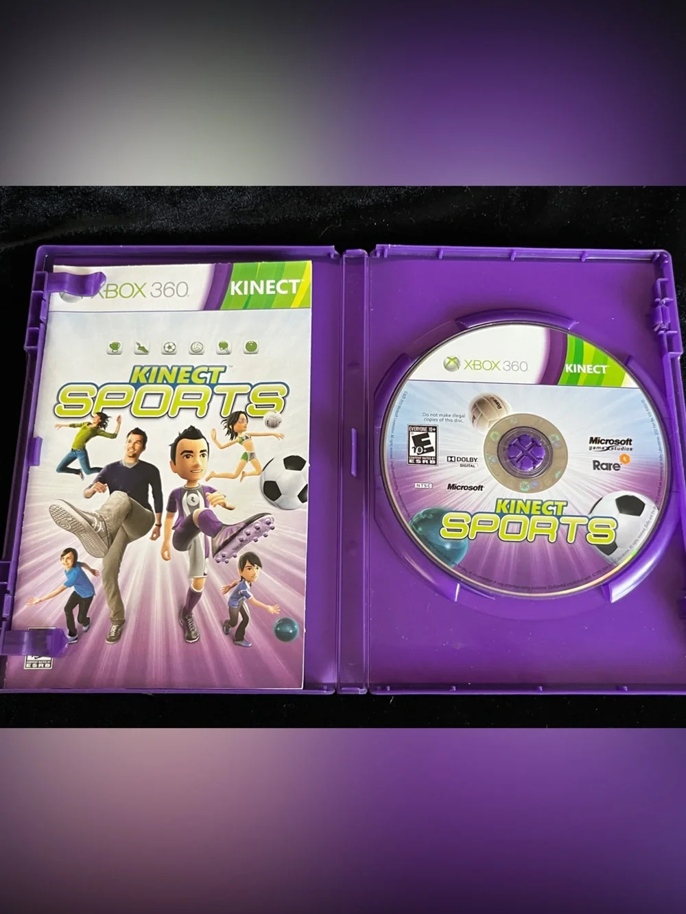 Xbox kinect sports
