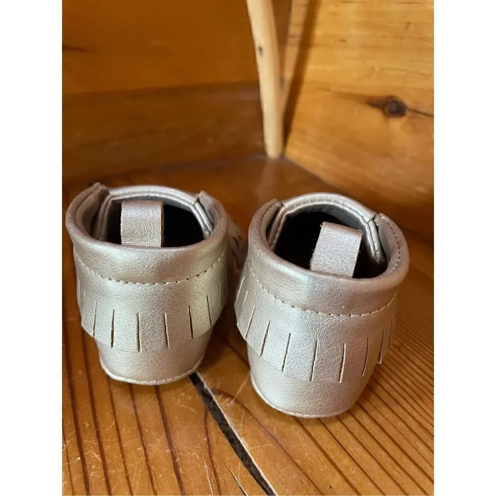 Leather Baby Moccasins