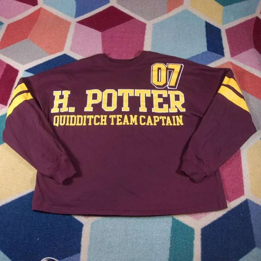 Harry Potter Quidditch Captain Spirit Jersey Size XS (‎ 22x21)