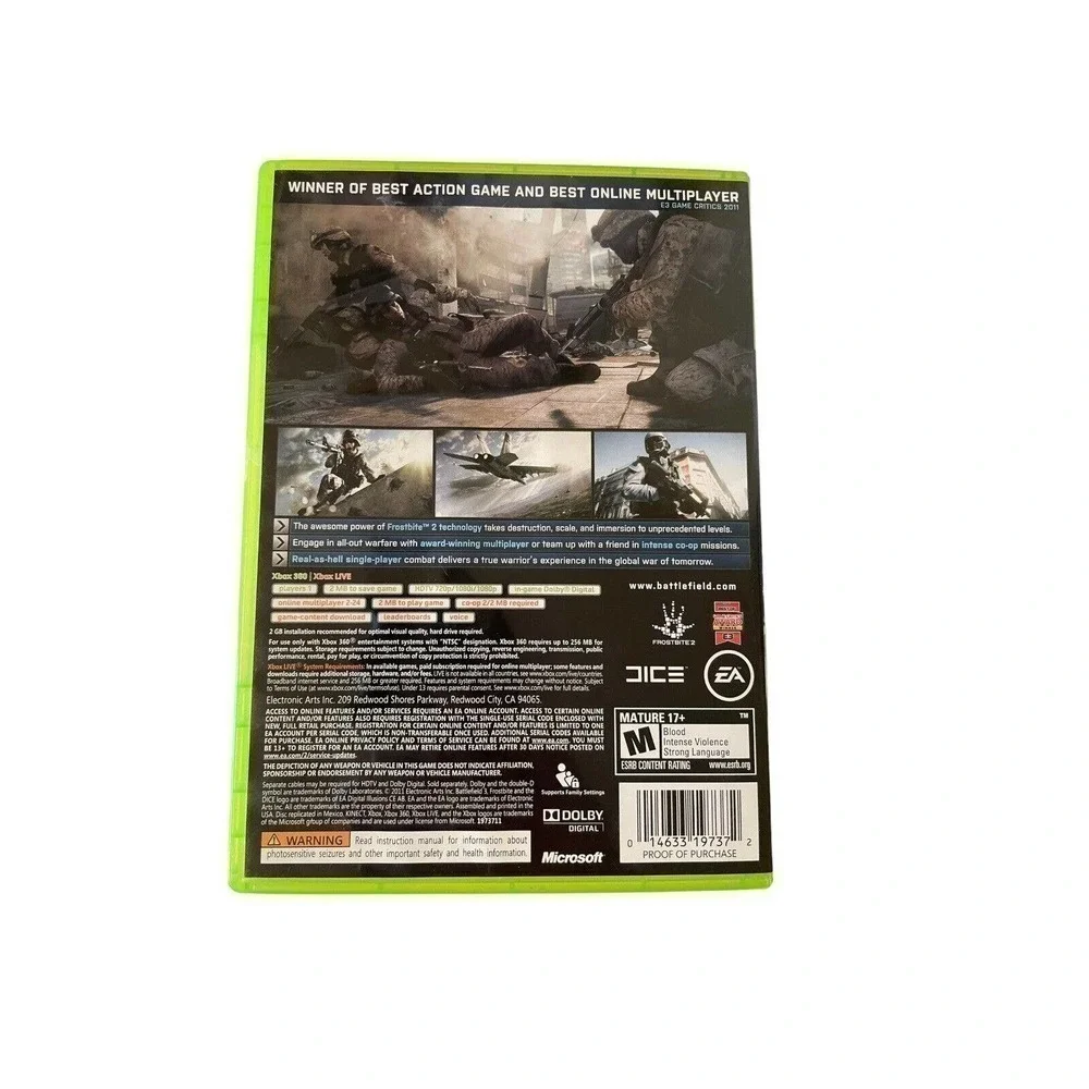 Microsoft battlefield xbox