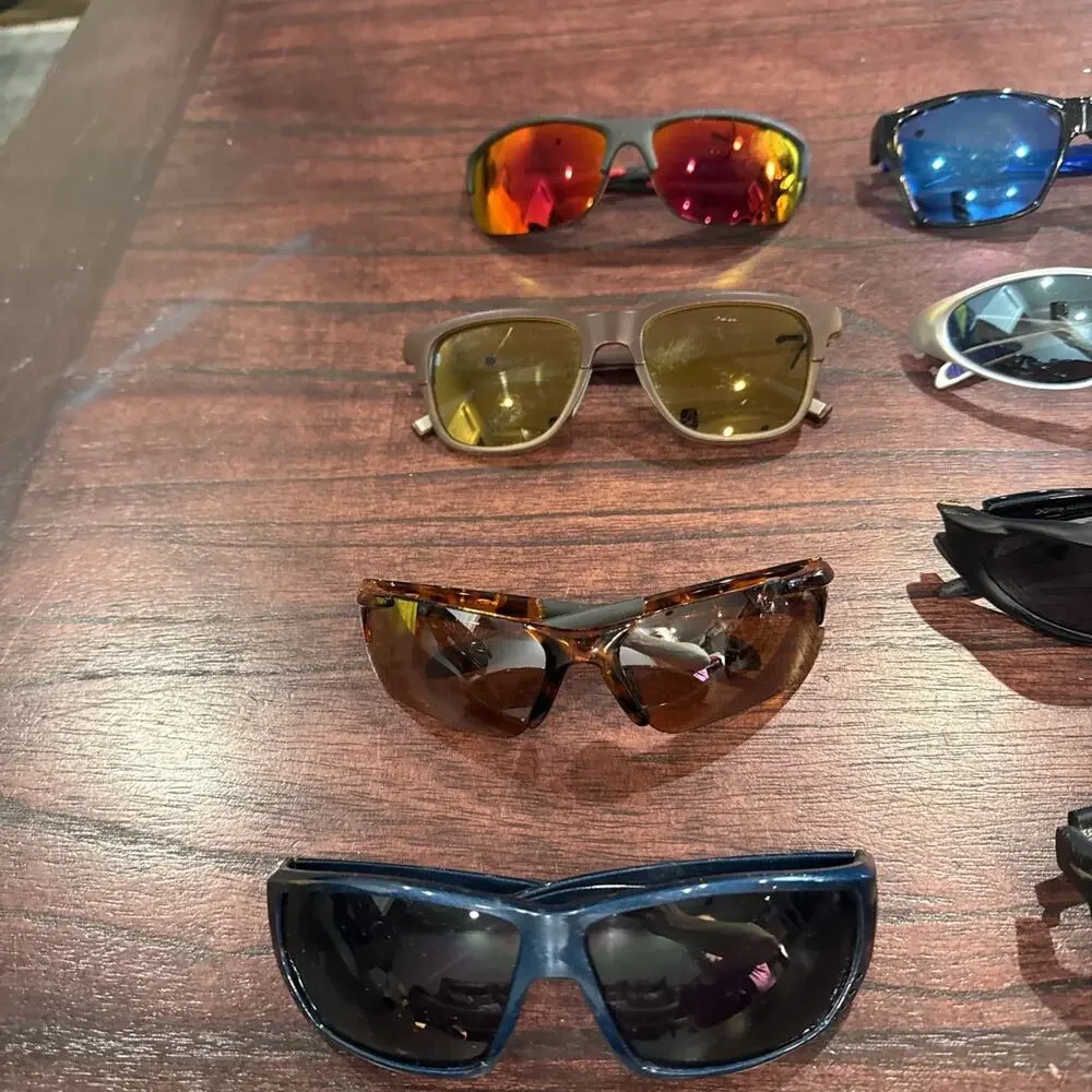 Assorted sunglasses are