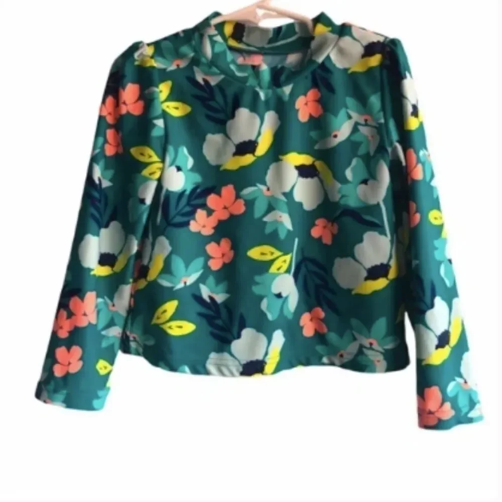 Carter's Simple Joys Floral Swim Top