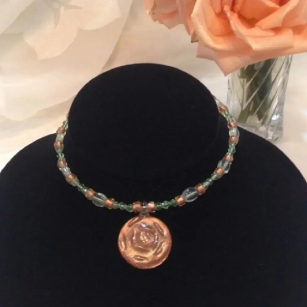 Vintage bead choker