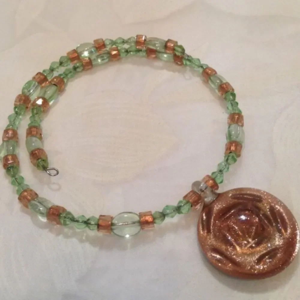 Vintage bead choker