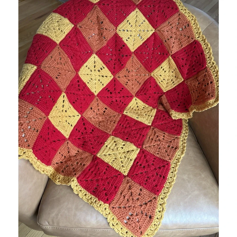 Handmade crochet granny