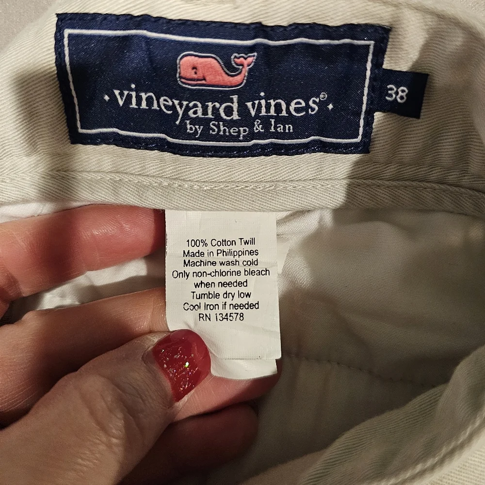 Vineyard Vines‎ Men's Stone Club Chino Shorts Size 38