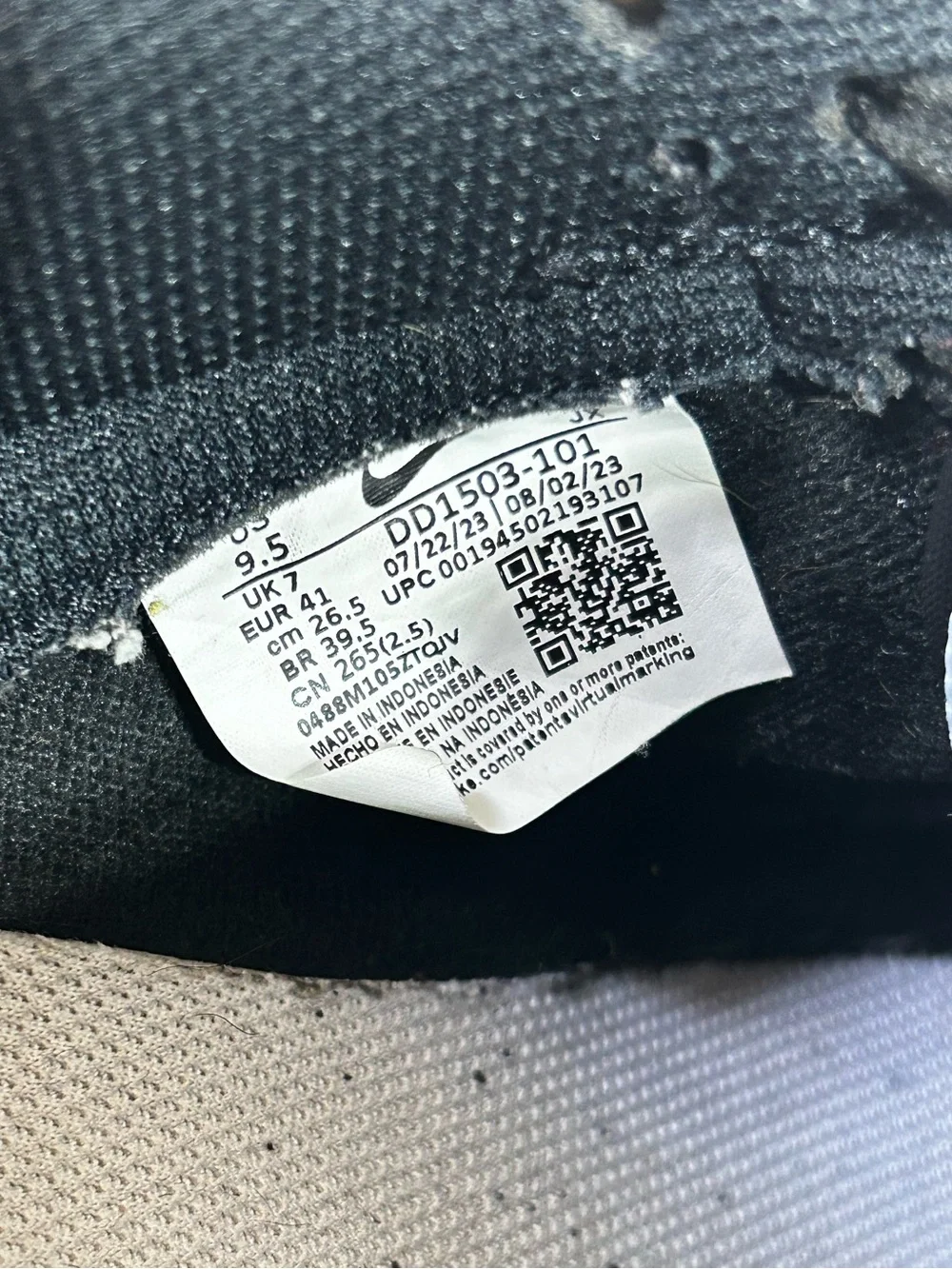 Nike preloved no