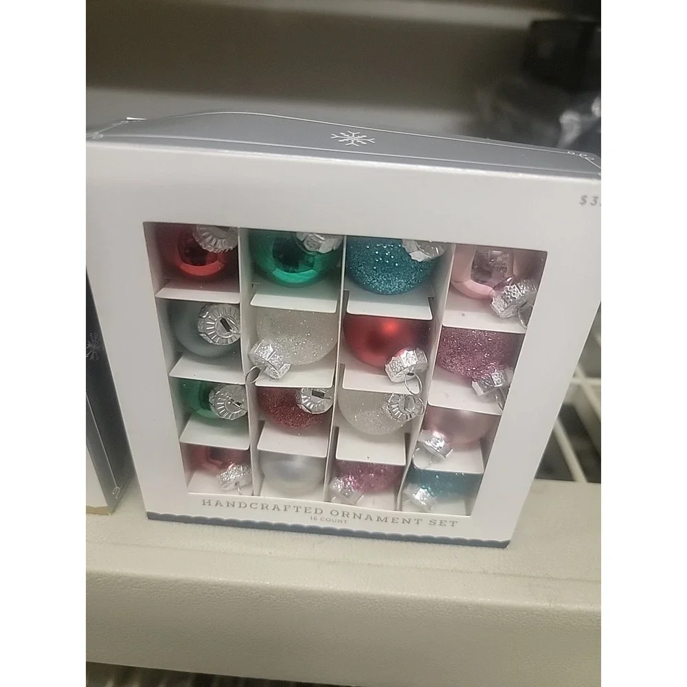 32 Target Wondershop Handcrafted Mini Ball Ornaments 1
