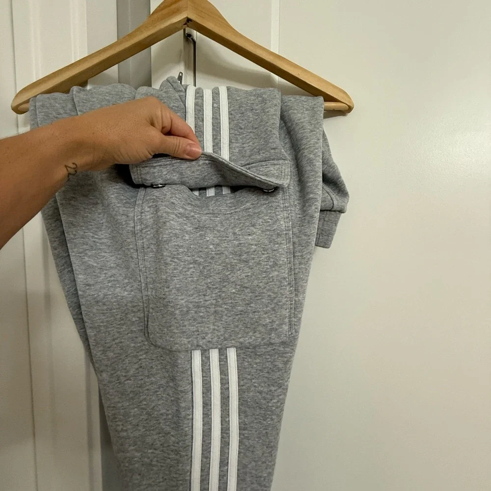 Adidas Gray Jogger Pants