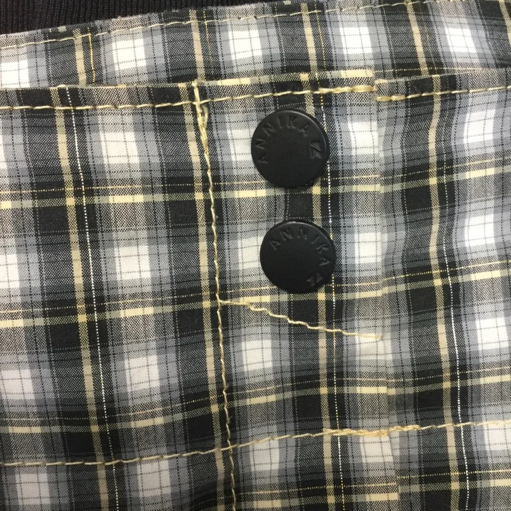Cutter & Buck plaid golf